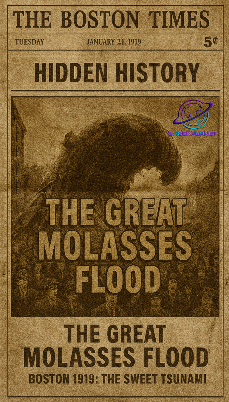 ShockPlanet Hidden History – The Great Molasses Flood